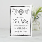 ドードルブラック&ホワイト大晦日パーティー 招待状 (スタンド正面)