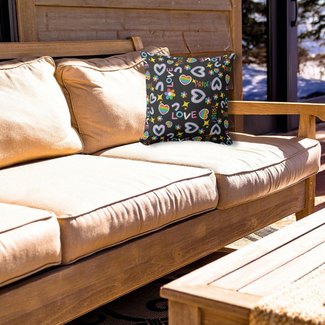 ドードルプライドLGBT アウトドアクッション (クリエイターアップロード済み)