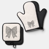 ドードルボウ 鍋つかみ&鍋敷きセット (正面/裏面)