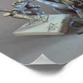 ドードルボットプリント ポスター (角)