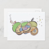 ドードルポストカード ポストカード (正面/裏面)