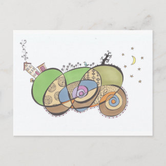 ドードルポストカード ポストカード