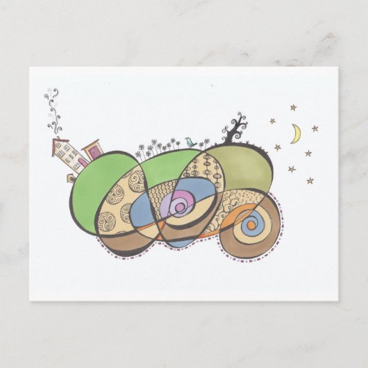 ドードルポストカード ポストカード (正面)