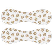 ドードルポーズ、ドッグポーズ、オレンジ色の金ゴールドポーズ ソフトボール (パネル)