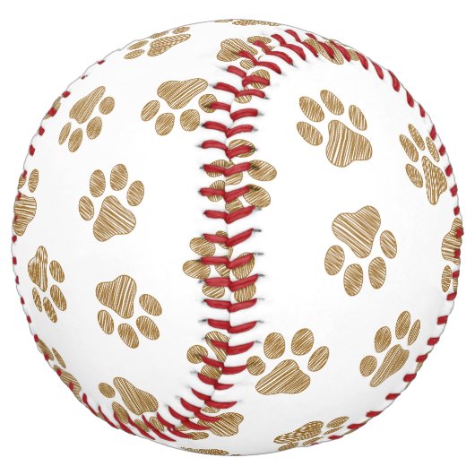 ドードルポーズ、ドッグポーズ、オレンジ色の金ゴールドポーズ ソフトボール (アングル)