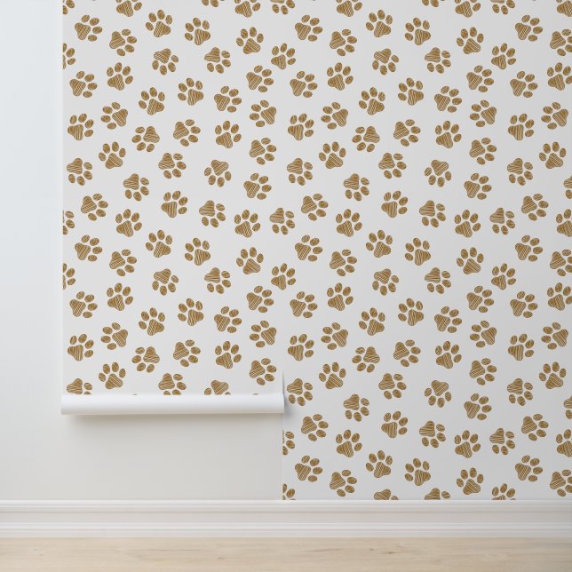 ドードルポーズ、ドッグポーズ、オレンジ色の金ゴールドポーズ 壁紙 (アプリケーション)