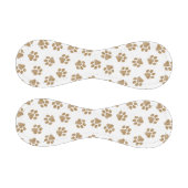 ドードルポーズ、ドッグポーズ、オレンジ色の金ゴールドポーズ 野球ボール (パネル)