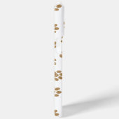 ドードルポーズ、ドッグポーズ、オレンジ色の金ゴールドポーズ Case-Mate iPhoneケース (裏面 / 右)