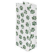 ドードルポーズ、ドッグポーズ、グリーンポーズ ワインギフトバッグ (正面アングル)