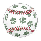 ドードルポーズ、ドッグポーズ、グリーンポーズ 野球ボール (裏面)