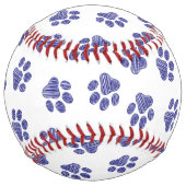 ドードルポーズ、ドッグポーズ、ネイビーブルーポーズ ソフトボール (裏面)