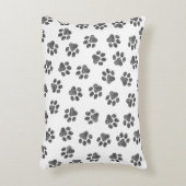 ドードルポーズ、ドッグポーズ、ブラックポーズ アクセントクッション (正面(垂直))