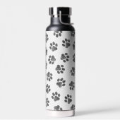 ドードルポーズ、ドッグポーズ、ブラックポーズ ウォーターボトル (左面)