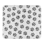 ドードルポーズ、ドッグポーズ、ブラックポーズ カッティングボード (正面)