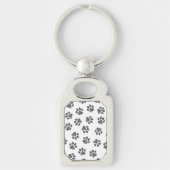 ドードルポーズ、ドッグポーズ、ブラックポーズ キーホルダー (正面)