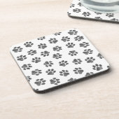 ドードルポーズ、ドッグポーズ、ブラックポーズ コースター (左側)