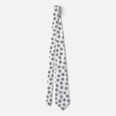 ドードルポーズ、ドッグポーズ、ブラックポーズ ネクタイ (裏面)