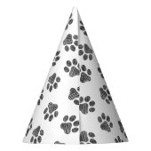 ドードルポーズ、ドッグポーズ、ブラックポーズ パーティーハット (裏面)