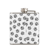 ドードルポーズ、ドッグポーズ、ブラックポーズ フラスク (裏面)