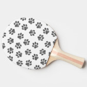 ドードルポーズ、ドッグポーズ、ブラックポーズ 卓球ラケット (横)