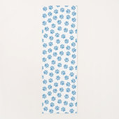 ドードルポーズ、ドッグポーズ、ブルーポーズ ヨガマット (正面)