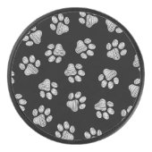 ドードルポーズ、ドッグポーズ、白いポーズ アイスホッケーパック (正面)