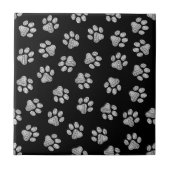 ドードルポーズ、ドッグポーズ、白いポーズ タイル (正面)