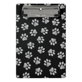 ドードルポーズ、ドッグポーズ、白いポーズ ミニクリップボード