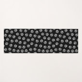 ドードルポーズ、ドッグポーズ、白いポーズ ヨガマット (正面(横))