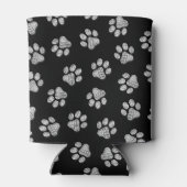 ドードルポーズ、ドッグポーズ、白いポーズ 缶クーラー (裏面)