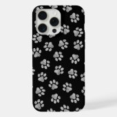ドードルポーズ、ドッグポーズ、白いポーズ iPhoneケース (裏面)