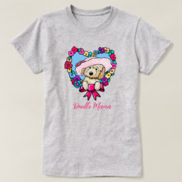ドードルママ犬好きTシャツ Tシャツ