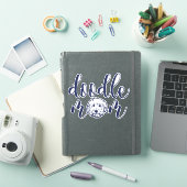 ドードルママ – doodle dog mom gift シール (iPadカバー)