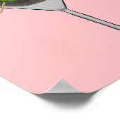 ドードルマルティーニ犬の母の水色 ポスター (角)