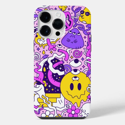 ドードルマンガ iPhoneケース (裏面)