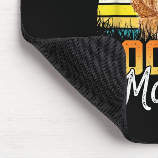 ドードルマ最高のマゴルデンドルママママママ母ダ マウスパッド (コーナー)