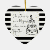 ドードルメリーと結婚した セラミックオーナメント (正面)
