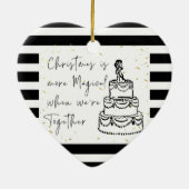ドードルメリーと結婚した セラミックオーナメント (裏面)