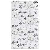 ドードルモダンバルーンハッピーバースデー スモールペーパーバッグ (裏面)