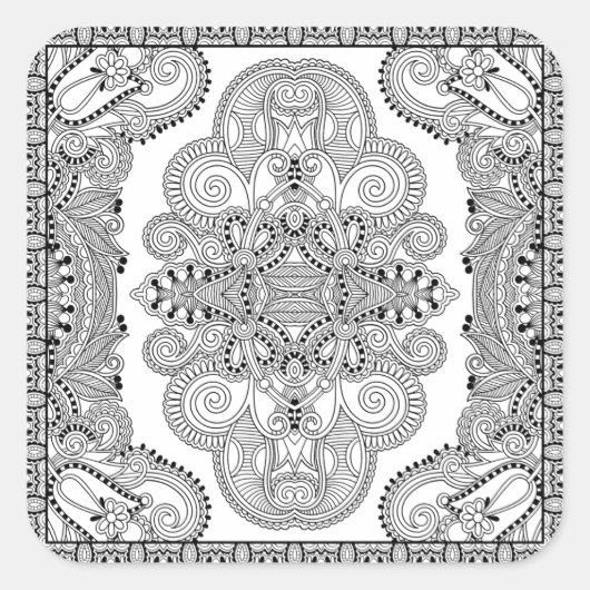 ドードルユニークー スクエアシール (正面)