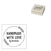 ドードルリースハンドメイド愛パーソナライズされたで ラバースタンプ (押印)
