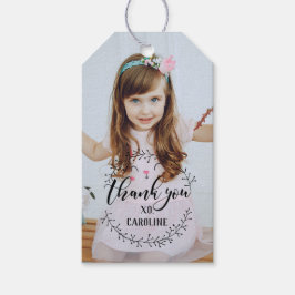 ドードルリース写真ありがとうメッセージカード ギフトタグ