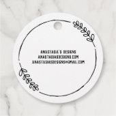 ドードルリース手作り愛 フェイバータグ (裏面)