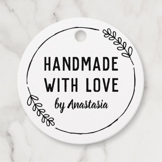 ドードルリース手作り愛 フェイバータグ (正面)