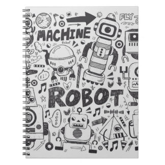 ドードルロボットイラストレータースケッチ ノートブック