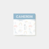 ドードル動物のおもしろいパターン ポストイット (正面)