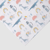 ドードル動物のおもしろいパターン 薄葉紙 (詳細)