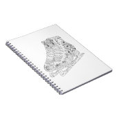 ドードル姿スケート2 ノートブック (右側)