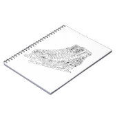 ドードル姿スケート2 ノートブック (左側)