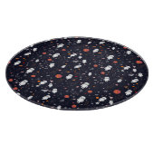 ドードル宇宙飛行士パターン カッティングボード (角)